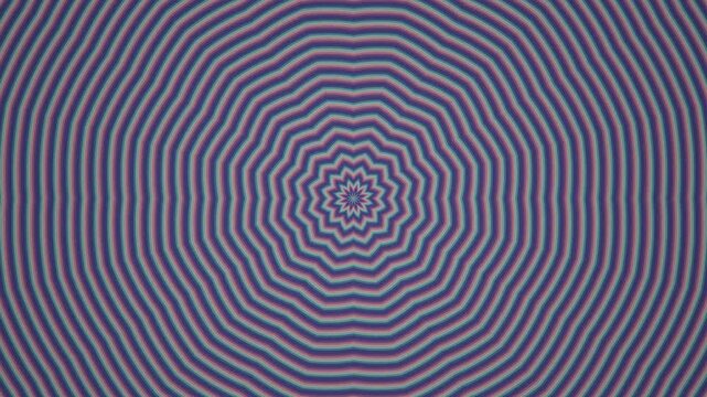 Seamless loop of concentric stripes creating a hypnotic optical tunnel effect.