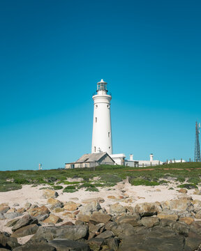Seal Point Lighthouse at Cape St Francis, Eastern Cape, South Africa