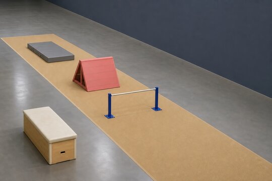 Modern Pentathlon Obstacle Training Lane