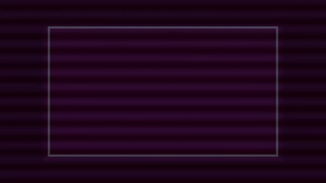 A seamless looping background featuring horizontal purple lines within a thin frame.