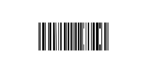 Obraz premium Barcode scanner code silhouette representing retail inventory tracking commerce logistics product identification identification system digital shopping.