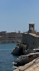 Rocky Coast of Malta on a Sunny Day