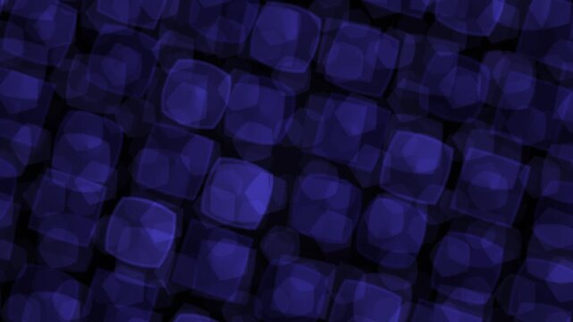 An animated loop of purple geometric squares with a subtle shifting pattern for a continuous background effect.