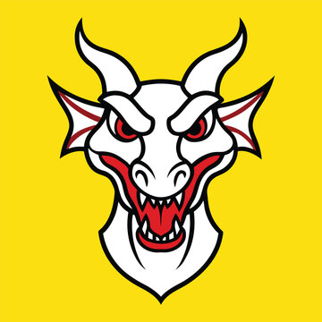 Dragon design concept template