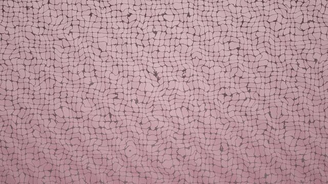 A seamless loop of pink ceramic tiles featuring a cracked texture pattern.