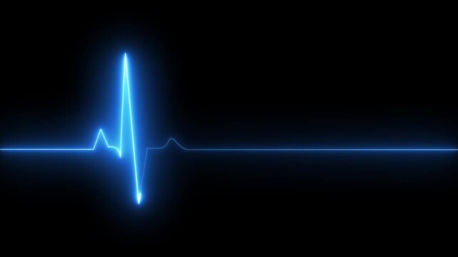 heart beat on ecg vector. Red heartbeat line icon. vector illustration,on alpha transparent background
