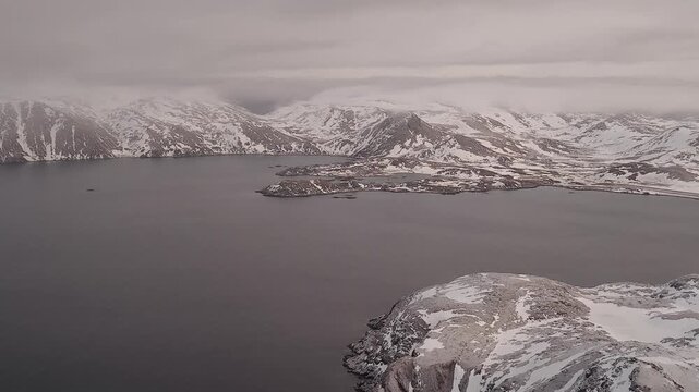 Norway North Cape Nordkapp Hornvika Arctic Mager&oslash;ya Nordkapphalv&oslash;ya Skarsv&aring;g Vestfjorden Tufjorden