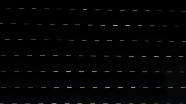 Dark roller shutter moves upward over residential window, revealing the view outside. Concept of opening window shading and daylight control