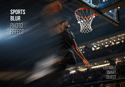 Sports Blur Photo Effect