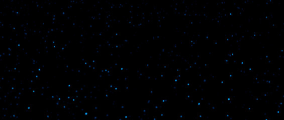 Fototapeta premium Starry night sky. Glowing stars in space. Galaxy background. New Year, Christmas and Celebration background concept.