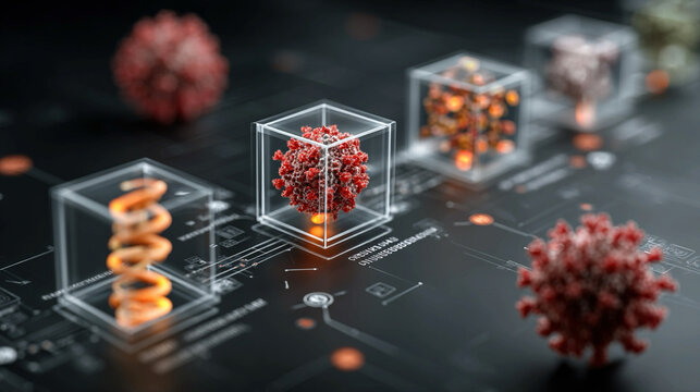RNA based therapeutic medicine development concept highlighting mRNA treatment frameworks molecular therapy innovation platforms and computational drug design systems