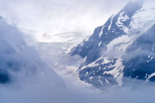 Glaciers along Alsek River, Alaska