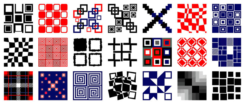 Abstract Geometric Patterns Collection