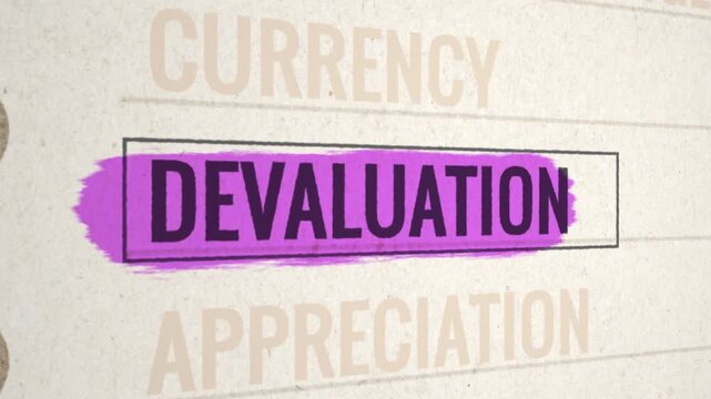 Devaluation Highlighted Scrolling Title Animation
