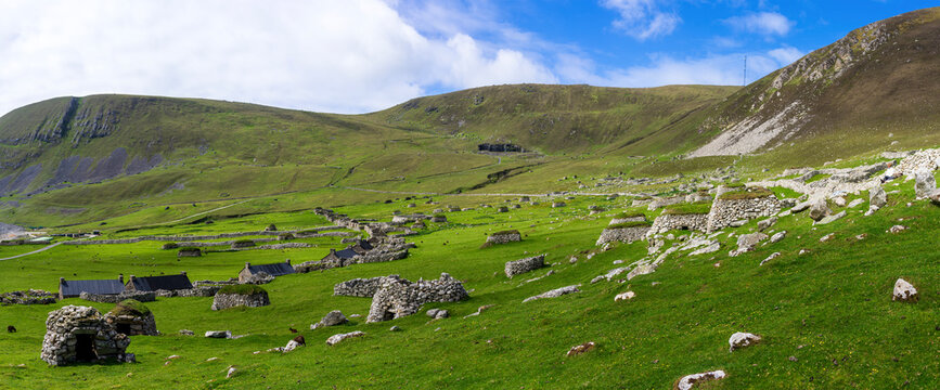 St Kilda, a remote volcanic archipelago in Scotland, world heritage site