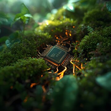 computer circuit board with processor