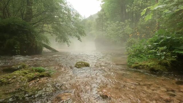 Kamni&scaron;ka Bistrica river, Kamnik, Slovenia