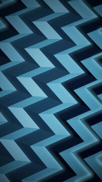 Folding Origami Paper Planes Geometric Chevron Pleats With Soft Shading Abstract Motion Background Seamless Loop in rich navy tones vertical 9:16