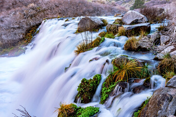 Waterfall in Box Canyon Idaho © Nature Photo