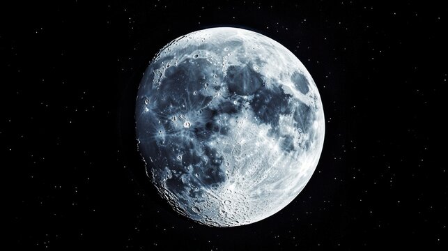 Moon Phases - North Pole time-lapse video. Extremely detailed including libration and position angle. Consistent exposure with no Earthshine