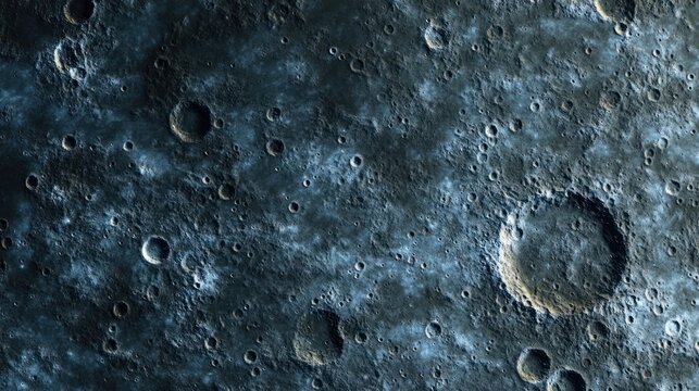 Moon surface. Seamless texture background.