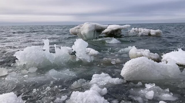 Melting Sea Ice in the Arctic Ocean
