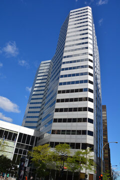 MONTREAL QUEBEC CANADA: HSBC Bank Canada building formerly the Hongkong Bank of Canada is a bank in Canada that is part of British banking giant HSBC one of the largest banking groups in the world