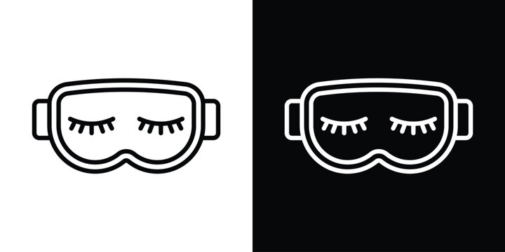 Eye mask icon