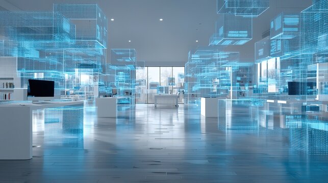 Blue AI Digital Knowledge System for Smart Enterprise Office