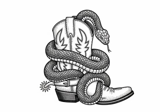 Whispers of the Worn Trail, Where Serpent Meets the Sole