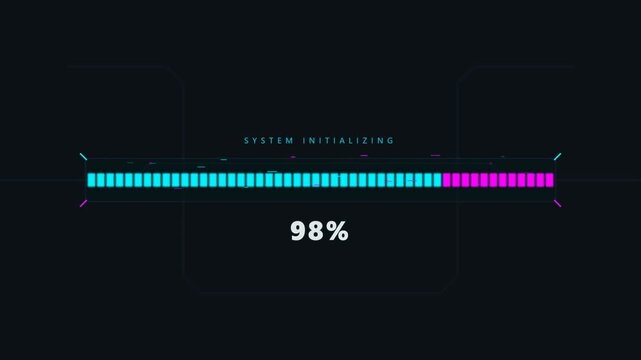 System Optimization Progress Bar at Ninety Eight Percent.