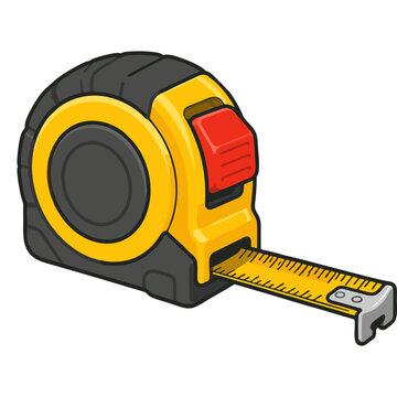 Retractable tape measure for accurate dimensions in construction projects