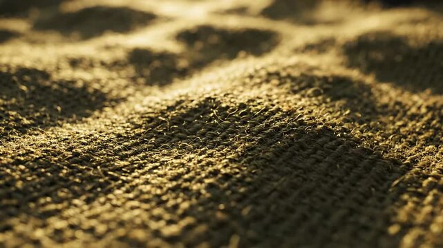 Close up of warm textured fabric
