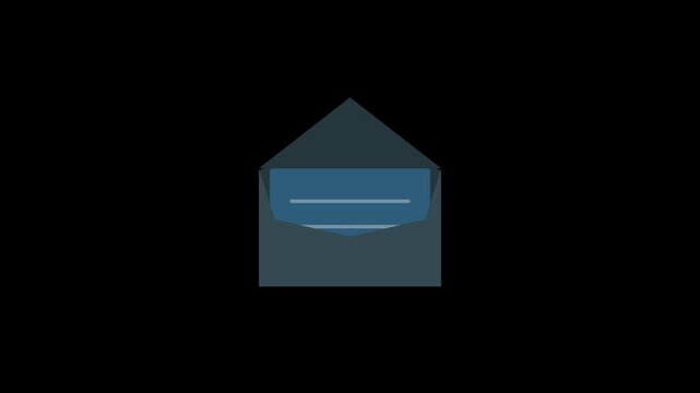 Minimalist Pixel Art Envelope Animation For Email Newsletters And Digital Communications