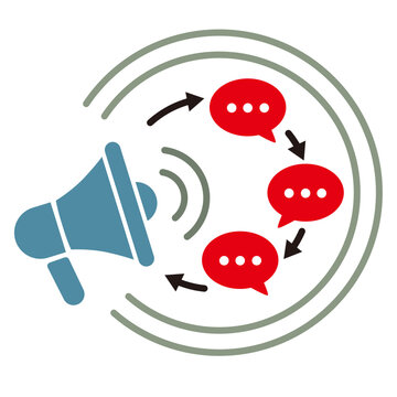 Conceptual illustration of the echo chamber effect and amplified information sharing
