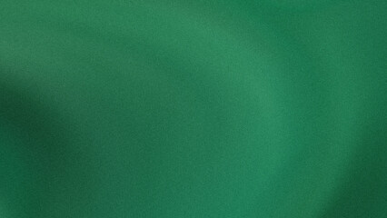 rich jade green grainy gradient background, smooth abstract organic wave poster design © Foysal