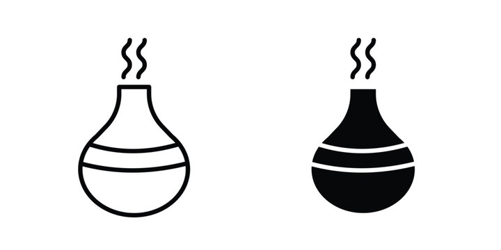 Diffuser icon flat clipart pack