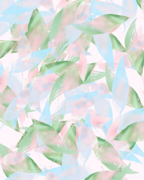 Green mix pink pastel abstract watercolor illustration high quality for wallpaper or background. watercolor splash and liquid wavy line