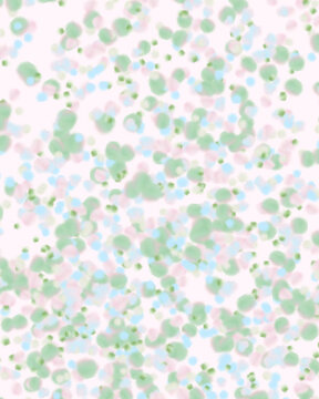 Green mix pink pastel abstract watercolor illustration high quality for wallpaper or background. watercolor splash and liquid wavy line