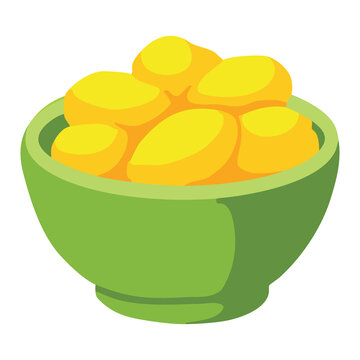 Bowl Of Dates Icon