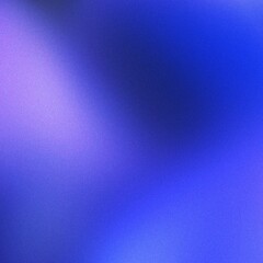 Fototapeta premium Abstract blue and purple blurred gradient background with noise effect