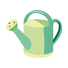 Watering Can Garden Illustration © nikagraphic