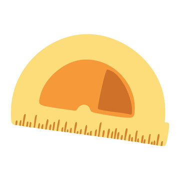 Protractor Angle Measure Icon