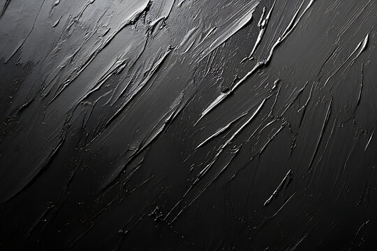 Dark Gray Textured Surface With Diagonal Light Streaks.