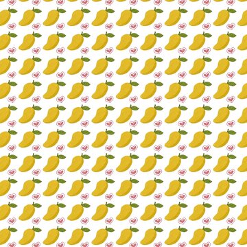 Seamless pattern mango