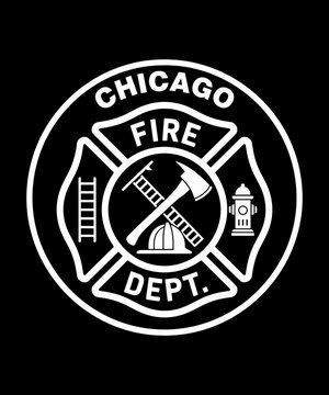 Chicago Fire Dept Fire First Responder Firefighter Public Safety
