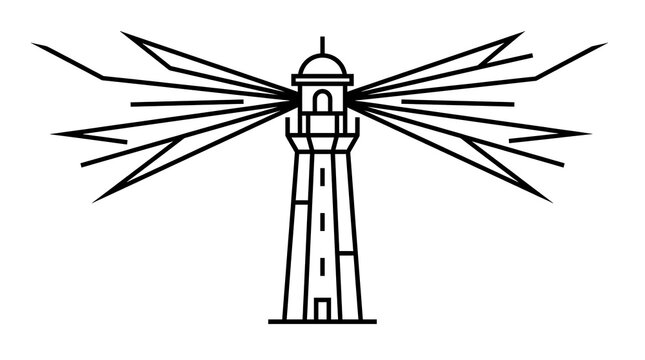 Hand Drawn Windmill Vector Illustration with Vintage Farm Wind Pump Renewable Energy Tower Rural Landscape Isolated on White Background for Agriculture and Sustainable Power Design