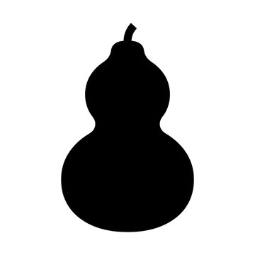 calabash gourd glyph icon