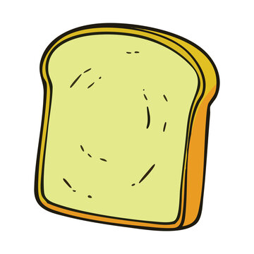 Sliced White Bread Illustration