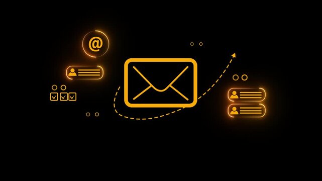 Digital marketer using email marketing tools and smartphone, sending newsletters and analyzing campaign performance to engage subscribers and grow business through personalized content.